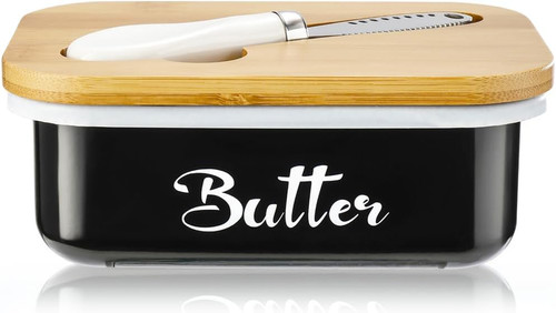 Butterdose edelstahl mit - edelstahl,