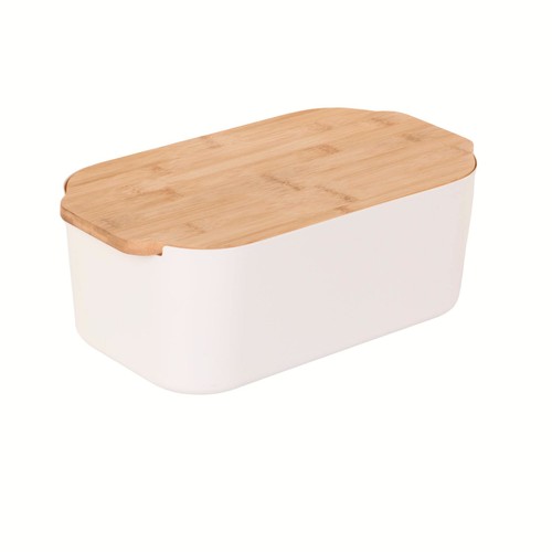 Brotkasten mit bambusdeckel - brotkasten,