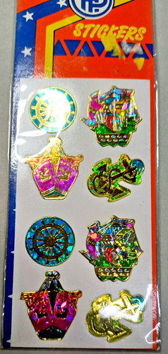 90er hologramm sticker piraten - 90er,