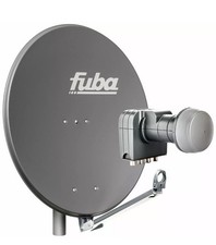 Fuba DAL 800 A Satellitenantenne - Anthrazit Sat Komplettset Inkl Halterung