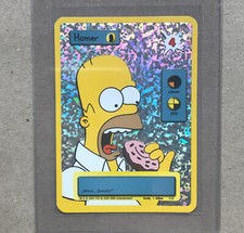 Simpsons Sammelkartenspiel Foil-Karte: S-03 Homer | Excellent (EX)