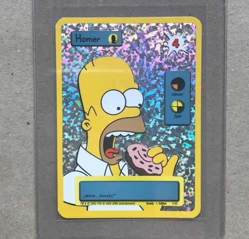 Simpsons sammelkartenspiel - simpsons,