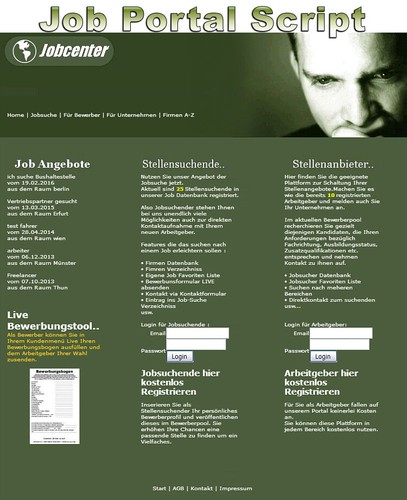 Job portal script - job, php-script