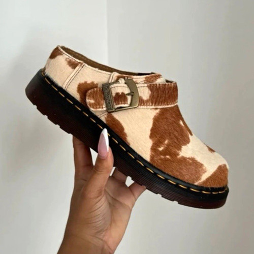 Martens jersey cow print - jersey,