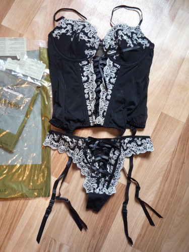 Korsage set emmanuelle - korsage-set, "emmanuelle"