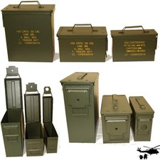 NEU BUNDESWEHR MUNITIONSKISTE TRANSPORT KISTE METALLKISTE BLECHKISTE AMMO M19A1 