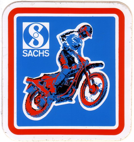 Sachs motorrad aufkleber - motorrad,