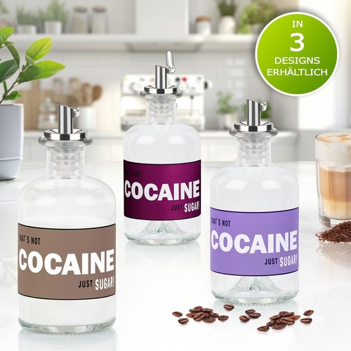 Zuckerstreuer not cocaine - zuckerstreuer,