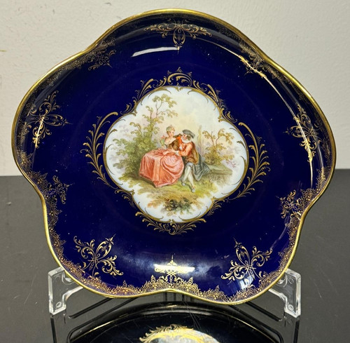 Meissen schale kobaltblau - schale,