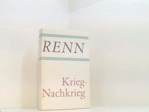 Krieg nachkrieg renn ludwig - krieg,
