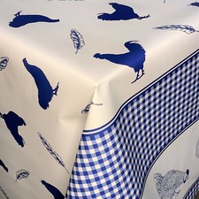 Wachstuch tischdecke huhn - wachstuch,