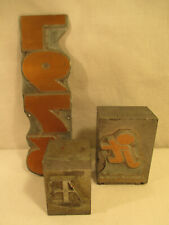 DDR Reklame Bleilettern