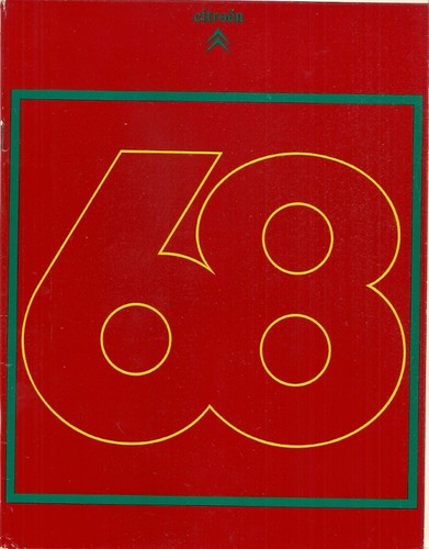 Citroen range 1967 - range, 1967-1968