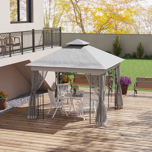 Outsunny pavillon mit - outsunny,