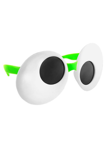 Comicaugen grün partybrille - comicaugen,