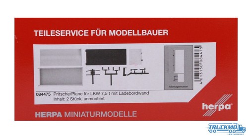 Herpa pritsche plane für lkw - pritsche/plane,