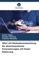 HPLC-UV Methodenentwicklung