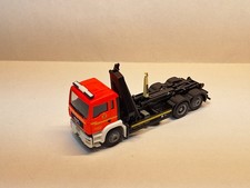 TOP Eigenbau Herpa Feuerwehr Hamburg WLF-Kran MAN !!! RAL 3024 lackiert !!!