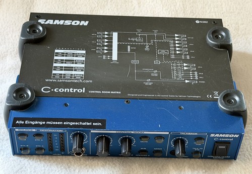 Samson control room - control,