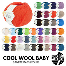 Lana Grossa COOL WOOL BABY 50 g sanfte Babywolle, super fein, atmungsaktiv 220 m