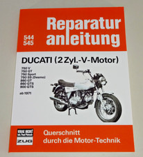 Reparaturanleitung Ducati 750 / 860 / 900 - Königswelle - ab Baujahr 1971