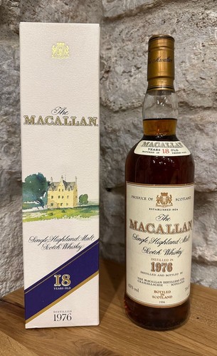 Macallan 1976 years - macallan,