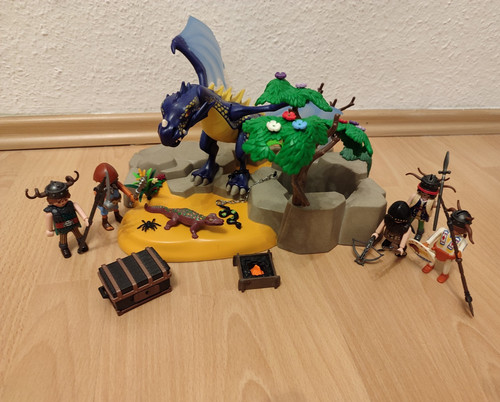 Playmobil drachenfelsen mit - drachenfelsen,
