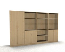 Büroschrankwand Klassik K6