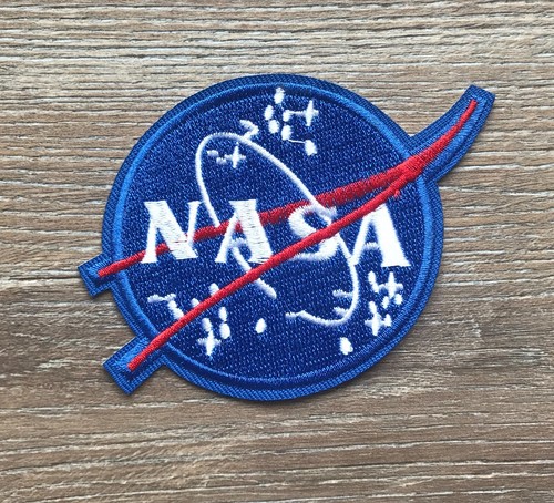 Nasa logo patch aufnäher - nasa,