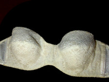 Triumph Amourette 72 TRE BH trägerlos 80 B hellgelb Spitze KAUM GETRAGEN