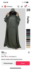 Abaya Hijab Kleid Damen