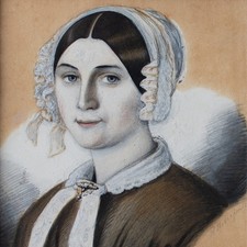 Bildnisse ehepaar biedermeier - bildnisse,