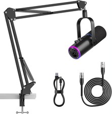 XLR/USB Podcast Microphone