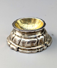 Barocke silber saliere - silber,