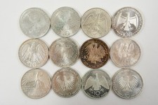 S02M88- 12x 10 DM Silber Münze ua Olympia München 1972