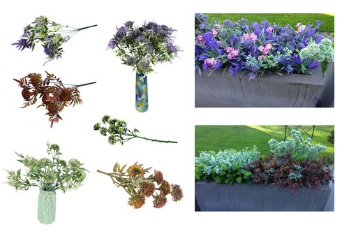 Wilde distel dorn kunstblumen - distel,