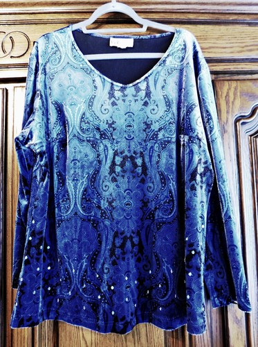 Samtshirt von vel claire - vel,