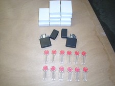 12 Sturmfeuerzeuge schwarz