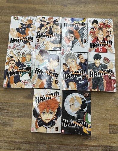 Haikyu bände deutsch - 1-10,