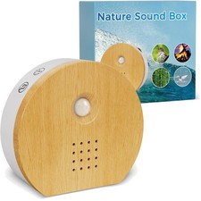 Naturgeräusche Vogelgezwitscher Bach Meeresrauschen Soundbox Bewegungssensor ...