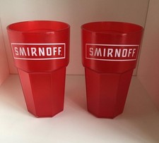 2 Trinkbecher Rot Werbeträger