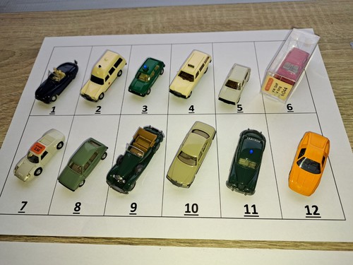 Wiking modellautos - modellautos, 1:87