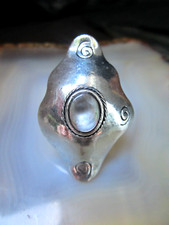 Ring Edelstahl Seeopal extravagant kraftvoll besonders größenvariabel 17g