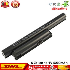 Akku Batterie für Sony Vaio VPC-EA VGP-BPS22 VGP-BPL22 VGP-BPS22A 11,1V 5200mAh