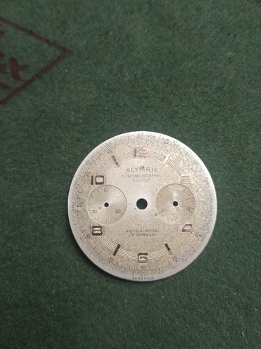 Dial olympic chronographe