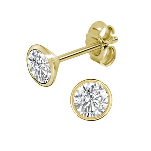 Ohrstecker ohrringe 333 gold - ohrstecker, 1