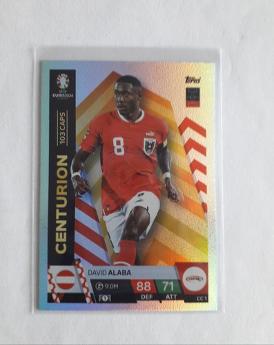 David alaba topps match - match, attax