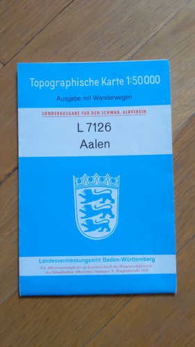 Topographische karte 7126 - topographische, l