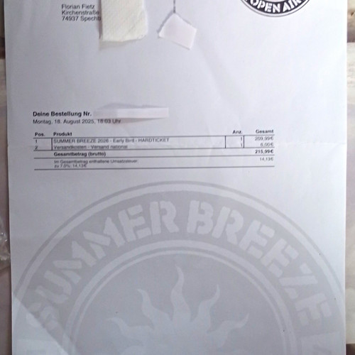 Summer breeze 2026 august - summer,