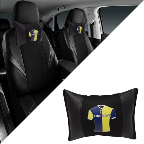 Nackenpolster leder - 2x,